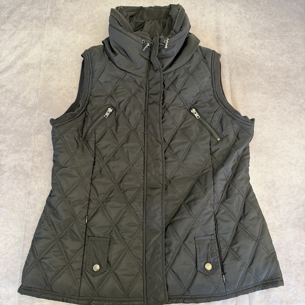 Members Only Made In Korea Vintage Puffer Vest - Streetwear
